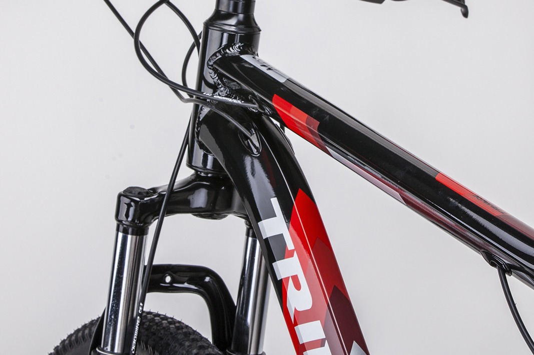 Bicicleta Trinx M100 Max Tam 15 Preto/Vermelho/Cinza