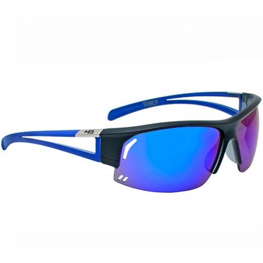 Óculos hb track black/m blue chrome