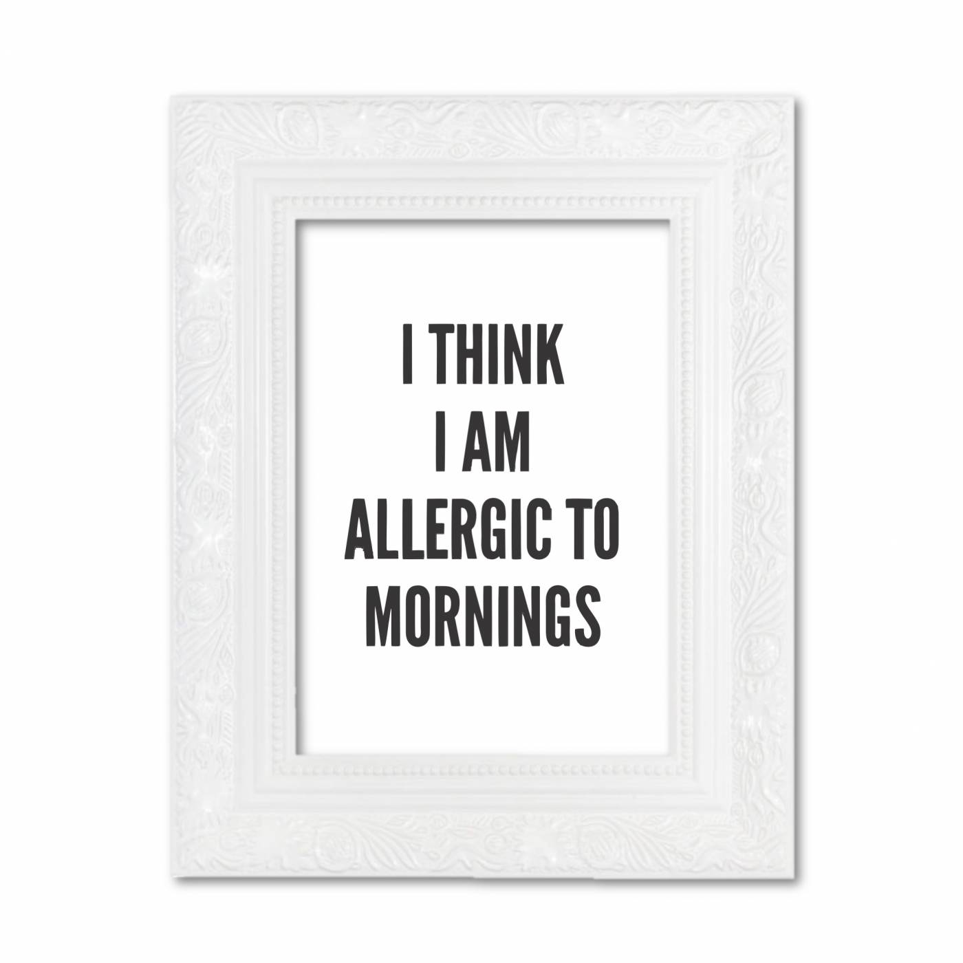 Allergic to morning