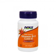 Vitamina D3 5.000 Ui 120s Now Foods