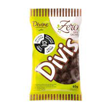 DIVINE Chocolate Meio Amargo 50% Cacau Zero 60g