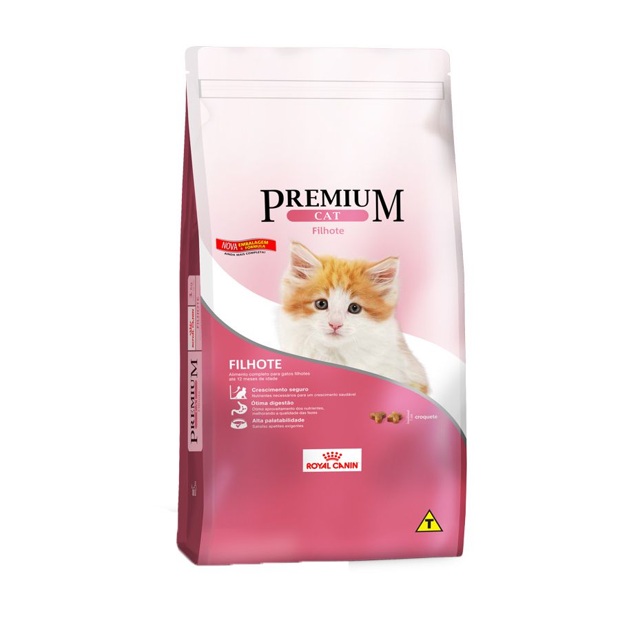 Ração Royal Canin Cat Premium para Gatos Filhotes 1kg