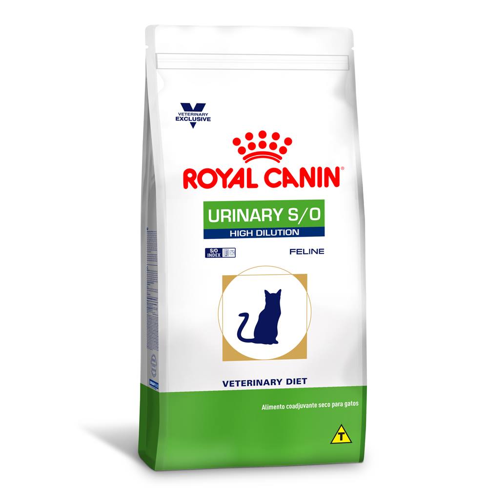 Ração Royal Canin Urinary S/O High Dilution Gatos 500g