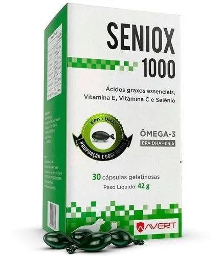 Suplemento Nutricional Seniox Avert Com 30 Capsulas - 1000mg