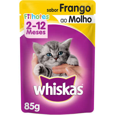 Whiskas Sachê Frango Filhote 85 g