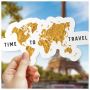 Adesivos do Viajante - Collect Moments + Time to Travel (Kit c/2)