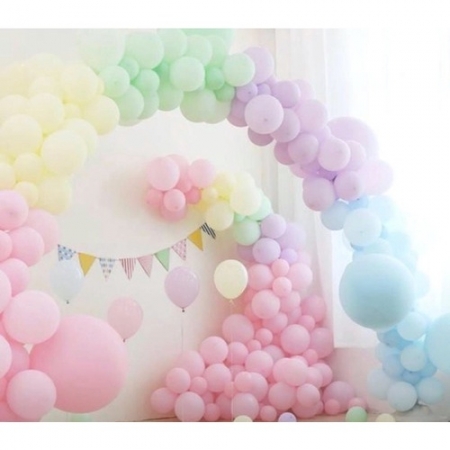 10 Unid Balão Candy Color Perolizado Brilhoso 16 Pol
