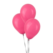 50 Unid Balão Bexiga Látex Pink  Tamanho 9