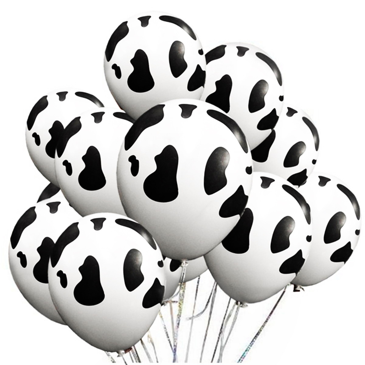 25 Unid - Bexiga Balões Vaquinha 9 Pol