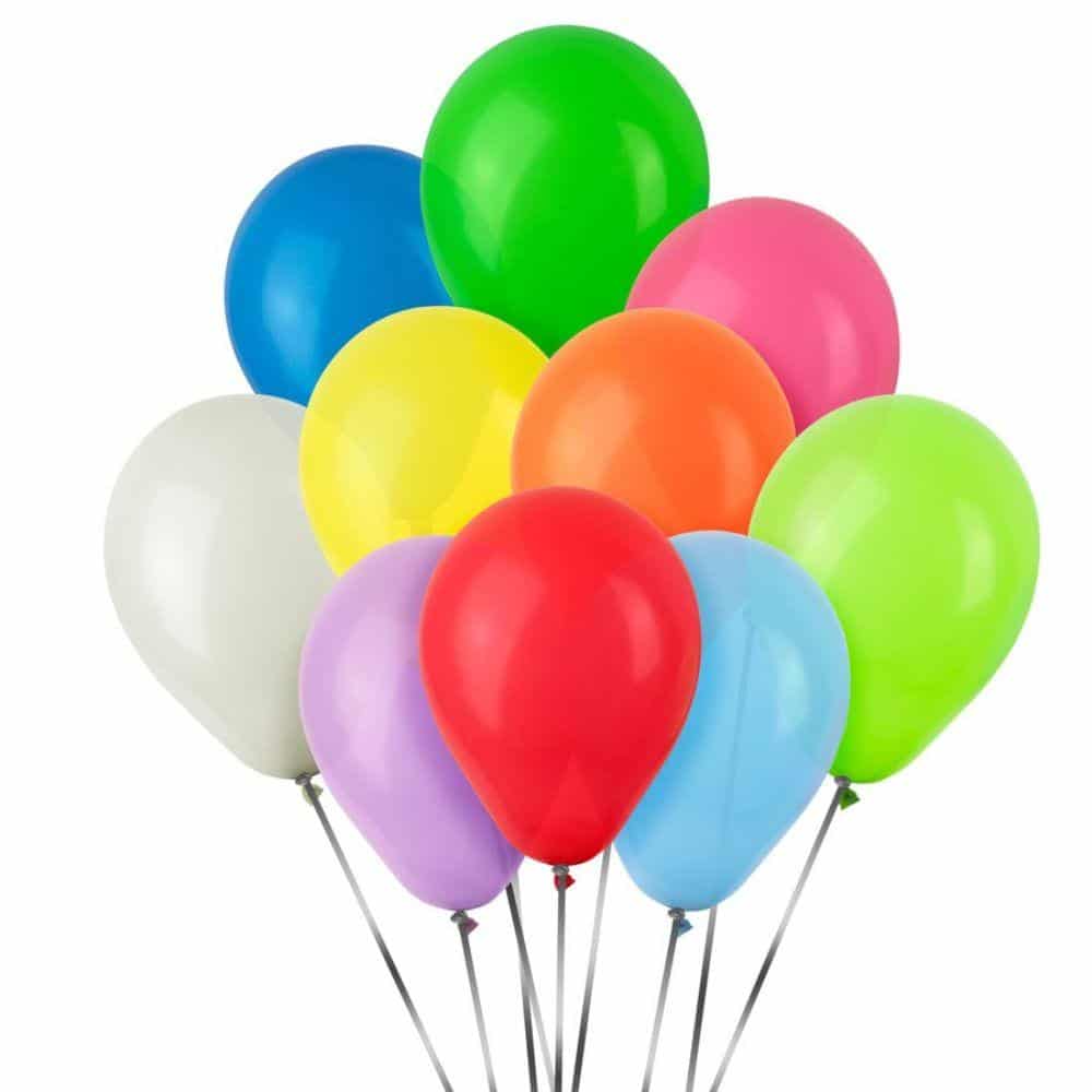 50 Unid Balão Bexiga Látex Festa Decoração Tamanho 9