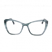 Armação para Óculos de Grau Feminino BR2507-C1 Azul em Acetato - Foto 1