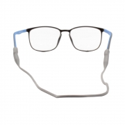 Cordão para Óculos em Silicone CORDAOSILI Cinza - Unidade