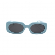 Óculos Solar Feminino Primeira Linha Polarizado Q9211-C4 Azul - Foto 1