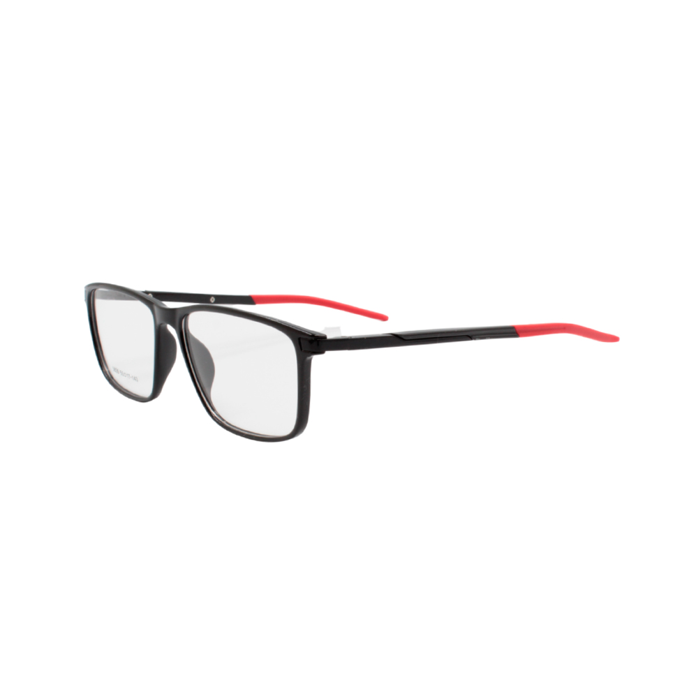 Armação para Óculos de Grau Masculino 5826-C2 Preta e Vermelha