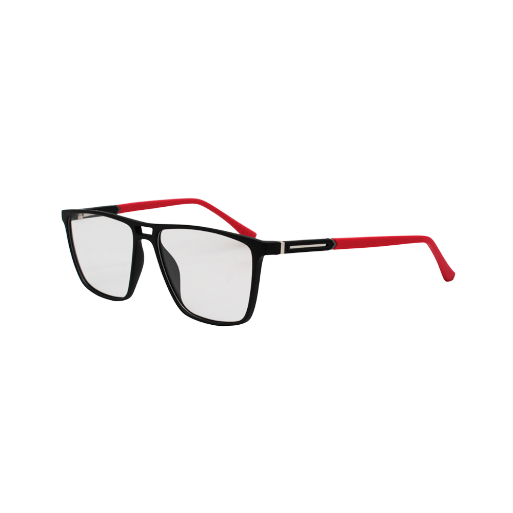 Armação para Óculos de Grau Masculino AD889-C2 Preta e Vermelha