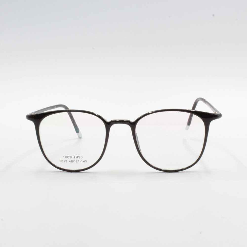Armação para Óculos de Grau Unissex 2813-C010 Preta - Foto 1