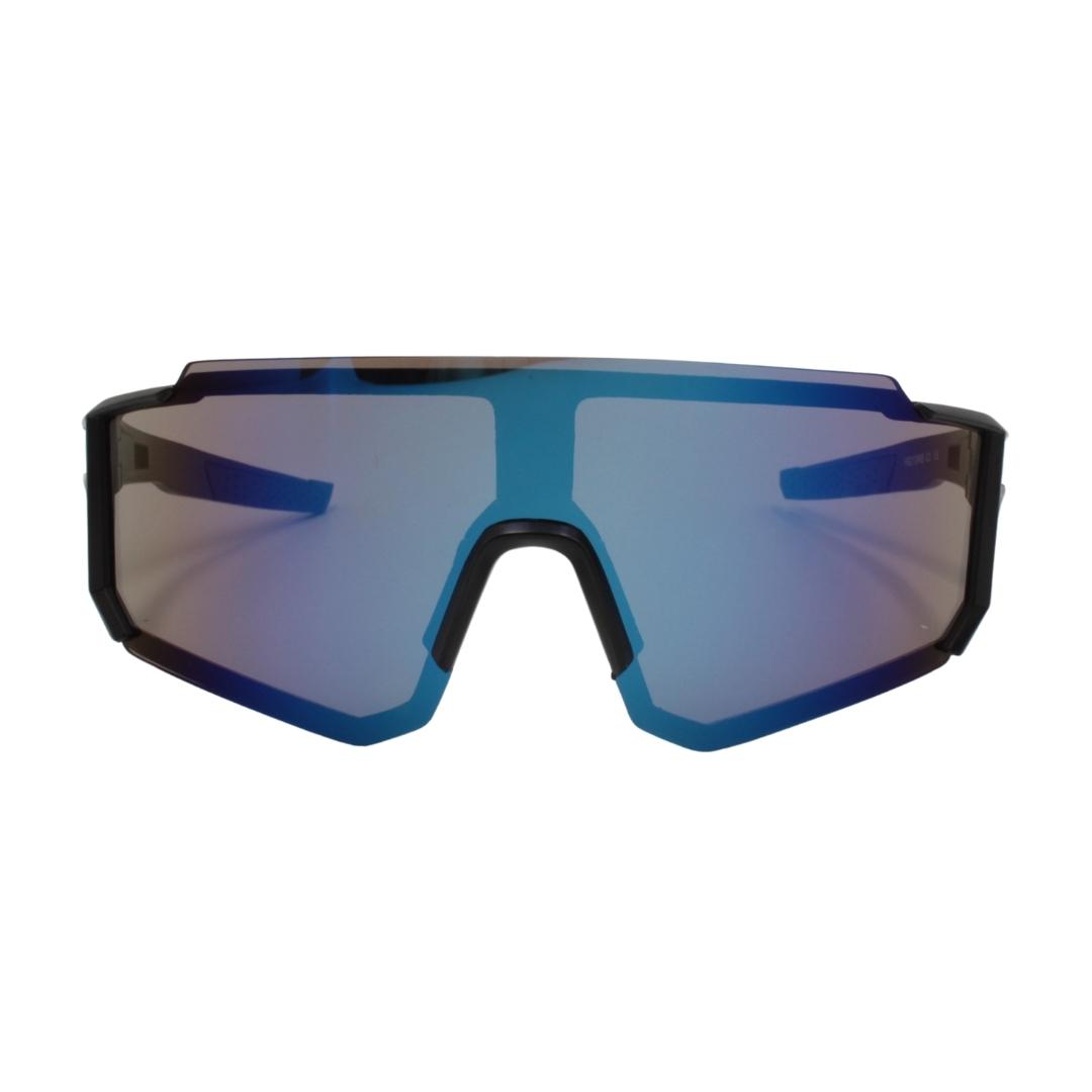 Óculos Solar Unissex para Ciclismo HS212865-C3 Preto Espelhado - Foto 1