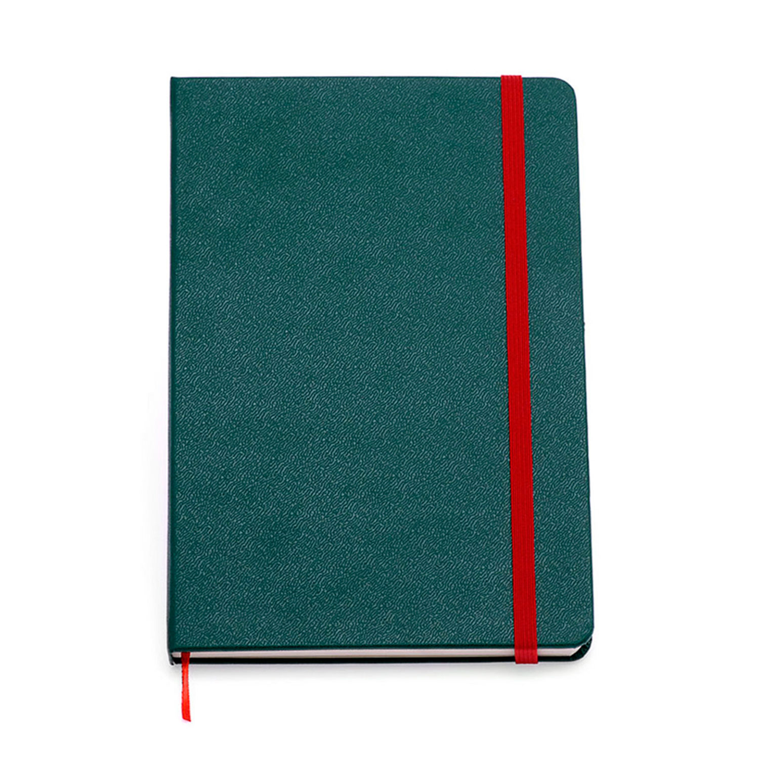 Caderneta Classica Verde com Vermelho 