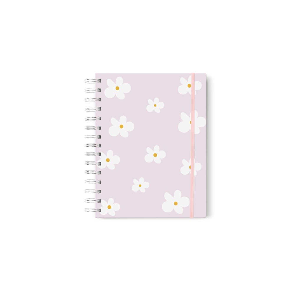 Caderno A5 Lilac Flowers