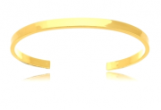 Pulseira Bracelete Folheado Ouro Dourado Duquesa Semi joias