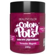 Color Pot's Máscara Pigmentante Vermelho Magenta 240g - Beauty Color