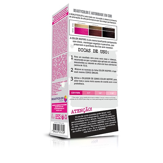 Color Inspire Tonalizante Sink The Pink 100g - Beauty Color