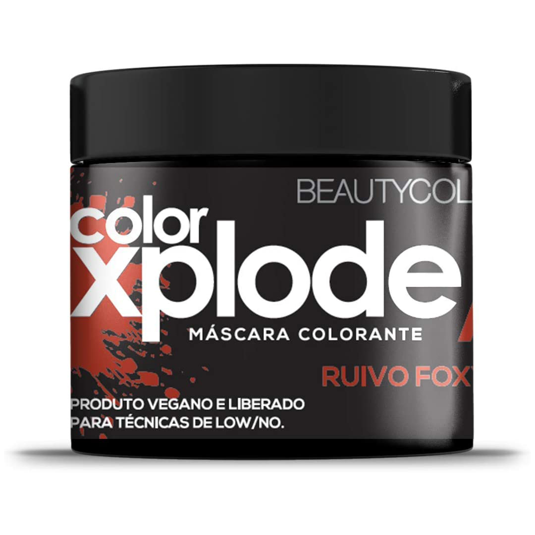 Máscara Colorante Xplode Ruivo Foxy 300g - Beauty Color