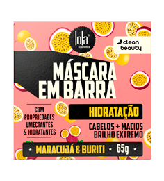 Máscara em Barra Hidratação 65g - Lola Cosmetics