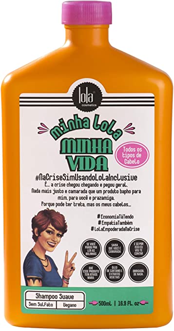 Shampoo Minha Lola Minha Vida 450ml - Lola Cosmetics