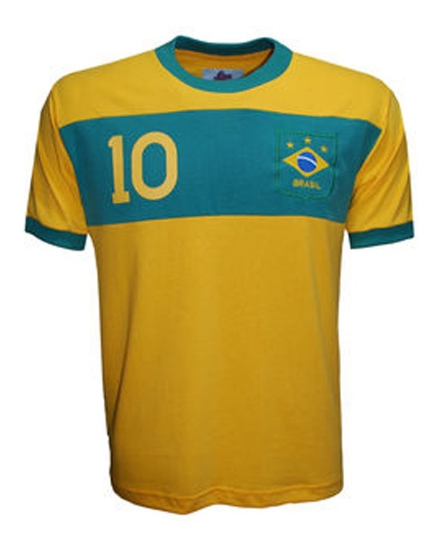 Camisa Retrô Do Brasil Faixa