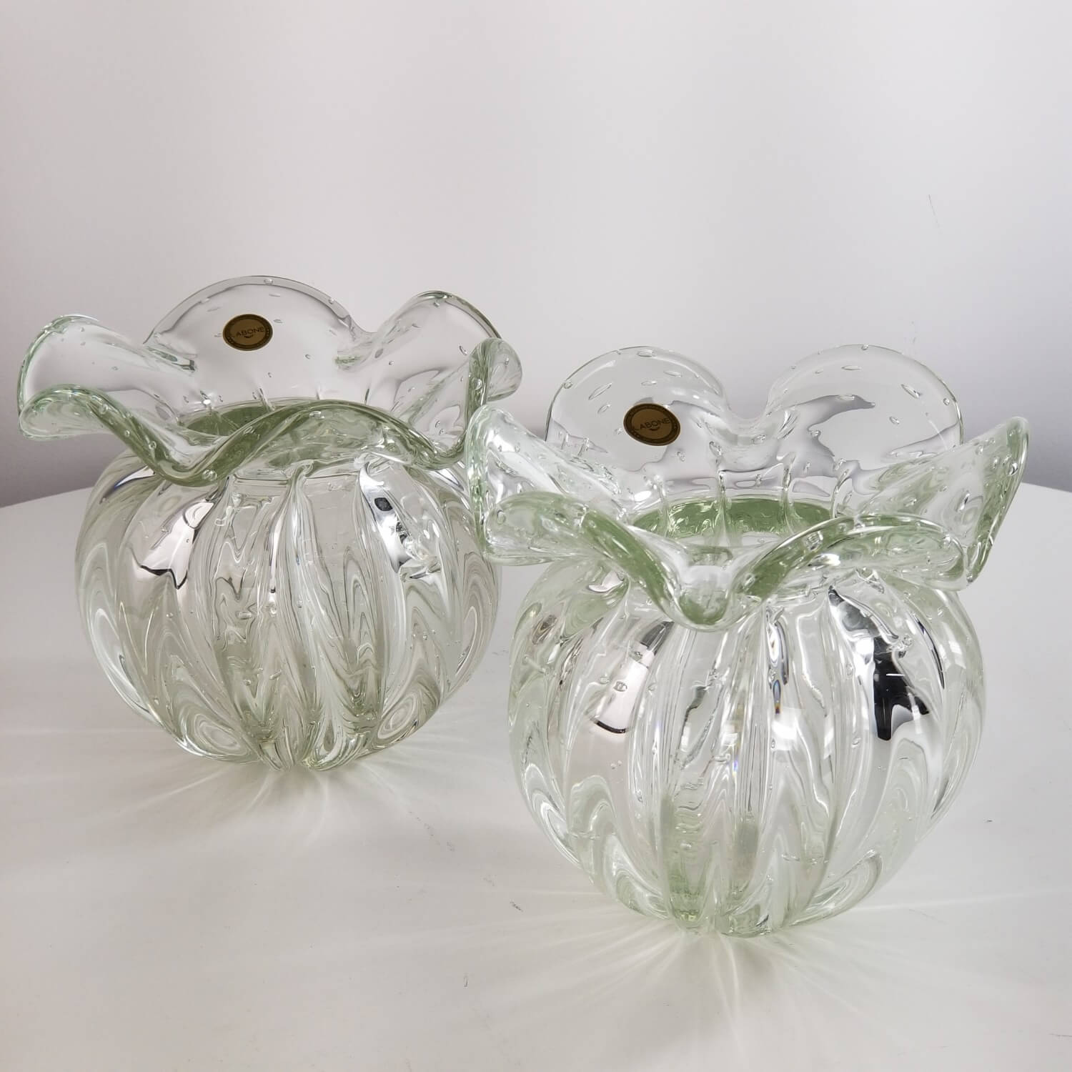 Kit 2 Trouxinhas de Murano - Vasos Decorativos de Cristal