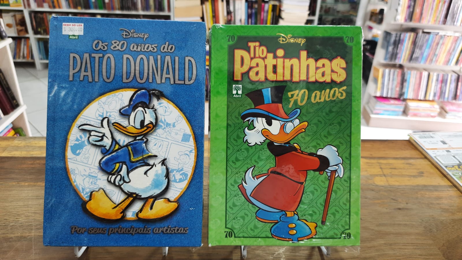 Pato Donald - Os 80 anos + Tio Patinhas 70 anso