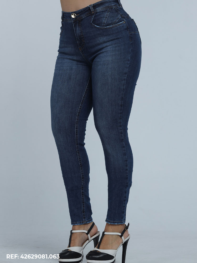 Calça Jeans Curvas Perfeitas Design Exclusivo Edex