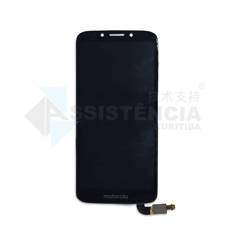 Tela Display Motorola Moto E5 Play Xt1920 Xt1920-19 Preto Flex Longo