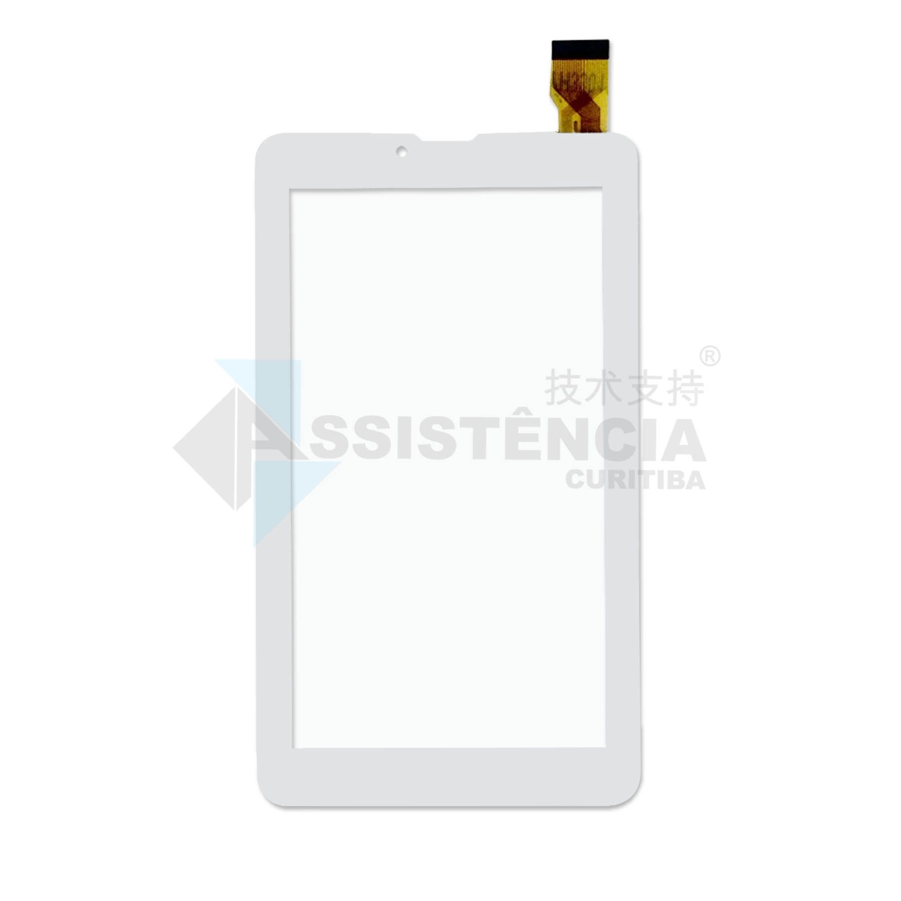 Tela Touch Dl Social Phone 710 TX316 LCD130 Branco