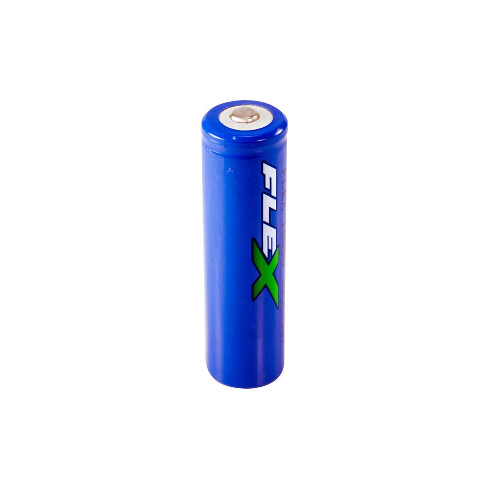 Bateria Recarregável Flex para Lanterna Tática 3.7v 3800mah Fx-L18650