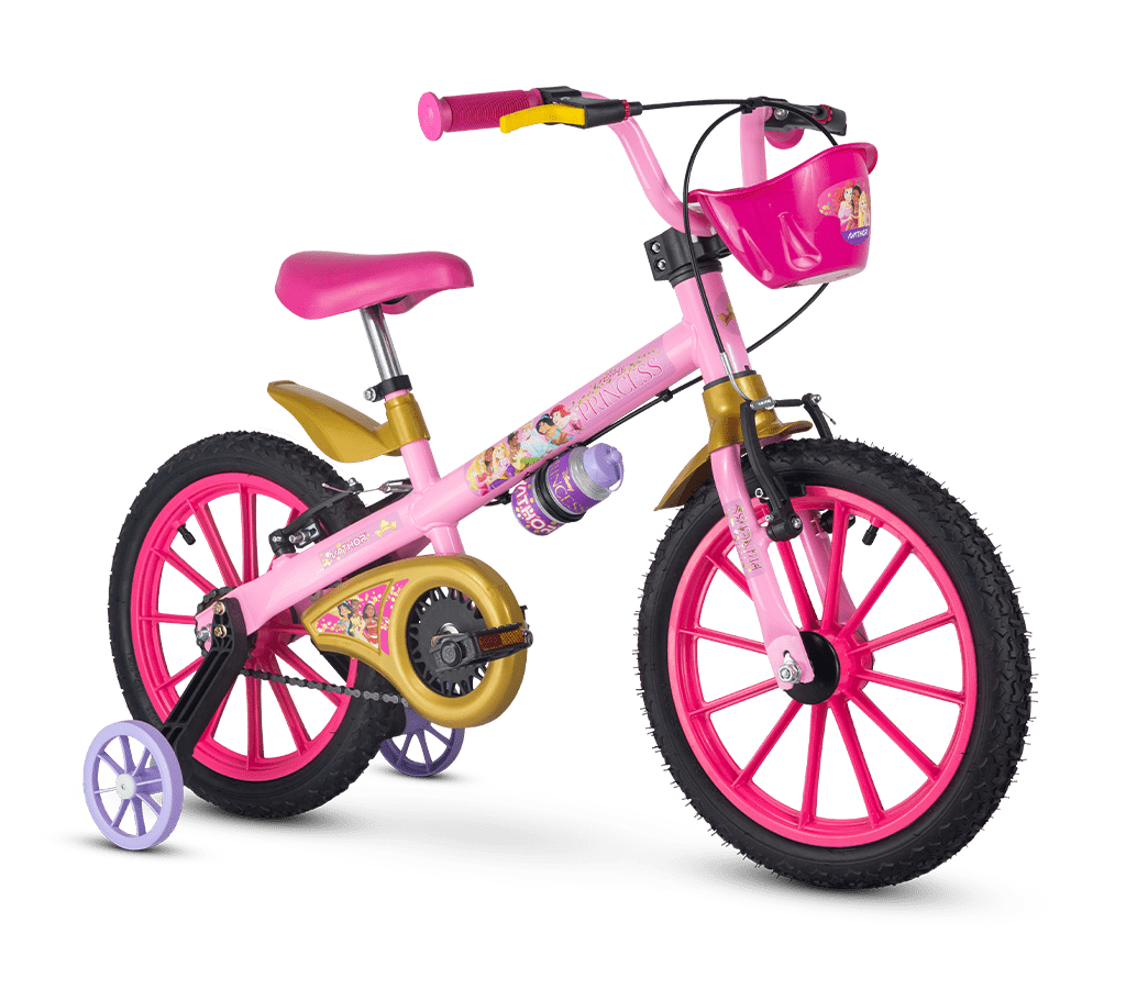 Bicicleta Aro 16 Nathor Princesas