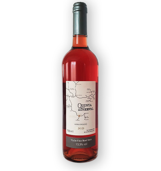 Vinho Fino Rosé Seco - Quinta do Herval - Safra 2021