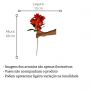 Flor Artificial Haste de Astromélia Vermelha 60 cm Para Decoração e Arranjos