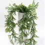 Planta Artificial Pendente Folhagem Chifre de Veado 75 cm