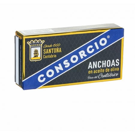 ANCHOVAS CONSORCIO PESCA CANTABRICO 45g