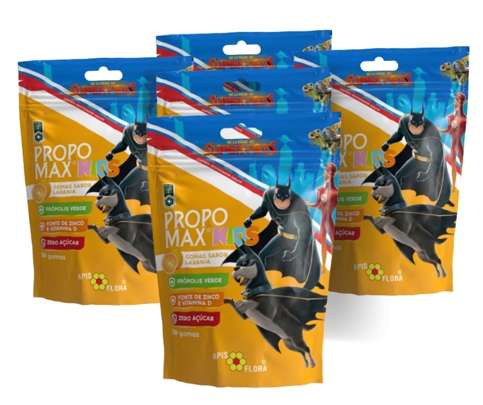 Gomas sabor laranja PROPOMAX® Kids Superpets -5 unidades - VENC 01/01/24