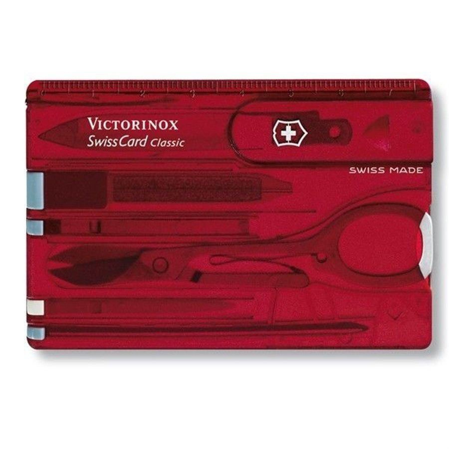 Cartão SwissCard Classic Vermelho Translúcido 0.7100.T