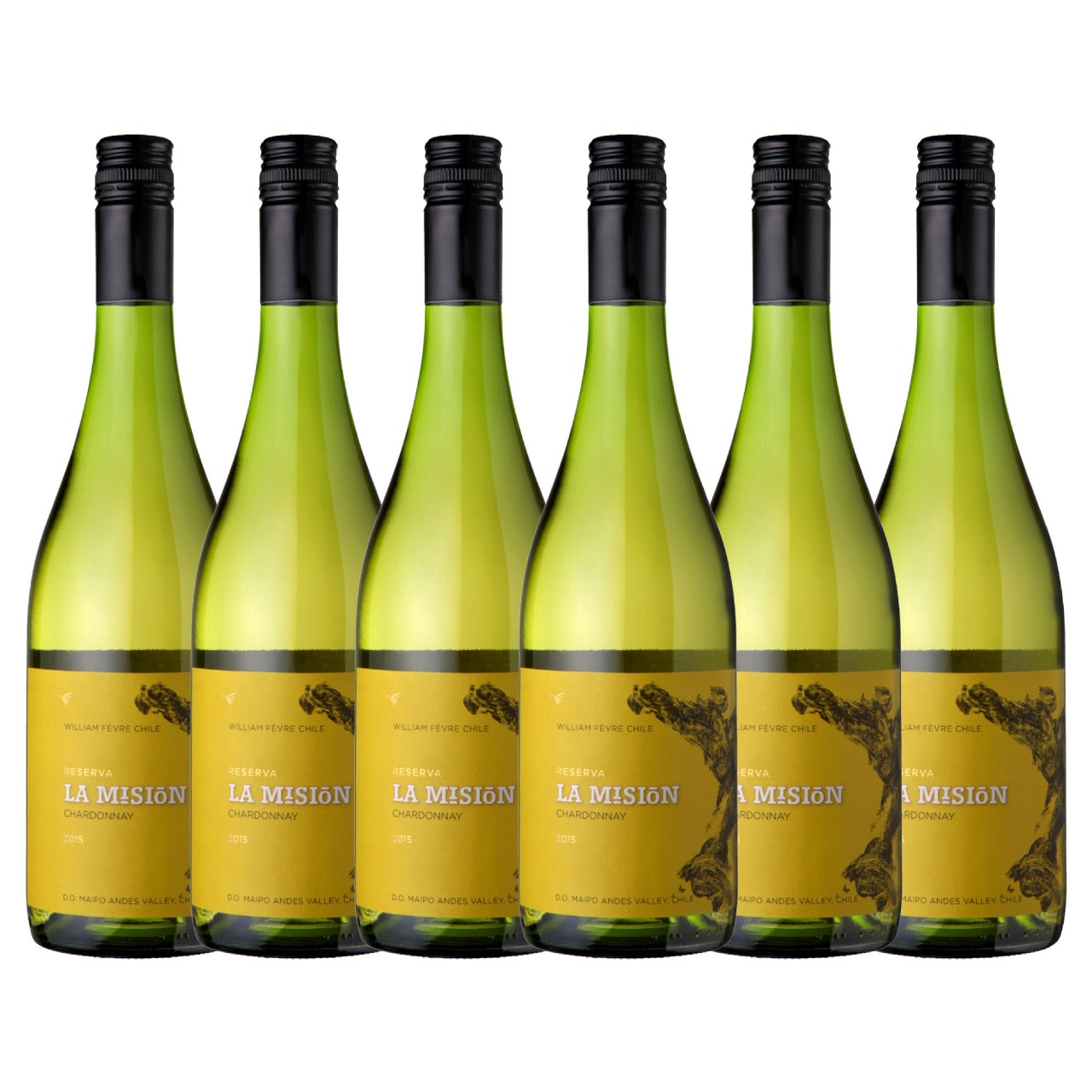 Caixa com 6 garrafas - Vinho La Mision Reserva Chardonnay