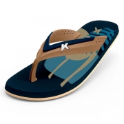 Chinelo Kenner Masculino Hi-Tide Abstract Azul