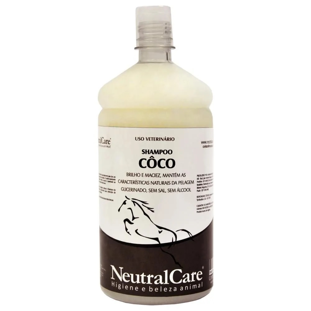 Shampoo para Cavalo Coco Litro NC  - Salto & Sela