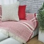 Manta sofa soft 140x170 Bali 01 Vermelha