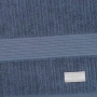 Toalha de Rosto Fio Penteado Canelado Azul 1658