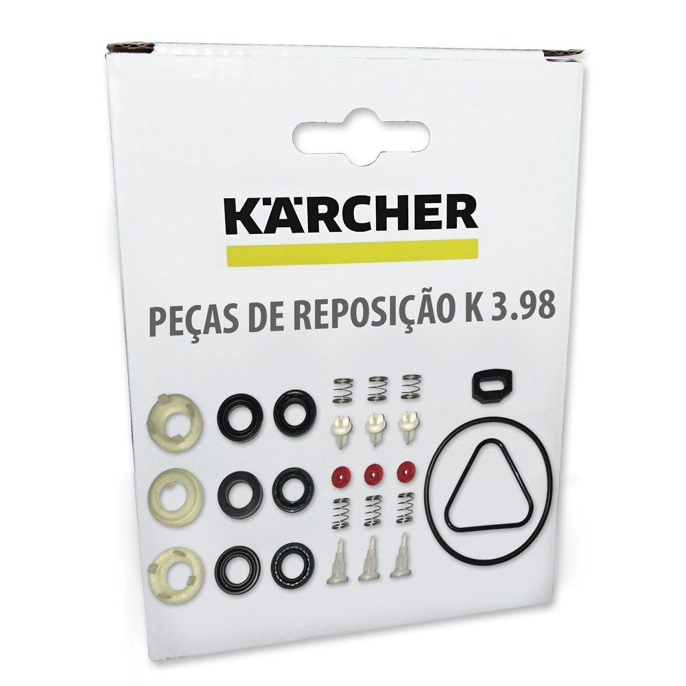 Kit Reparo Da Bomba Para Lavadora De Alta Pressão Karcher K 3.98