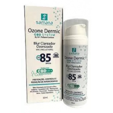 Ozone Dermic Blur Clareador FPS 85 PPD 30 - 16 Horas de Proteção  Bege